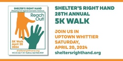 Banner image for Shelter's Right Hand 28th Annual 5K Walk