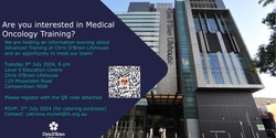 Banner image for Medical Oncology Training Information Evening 