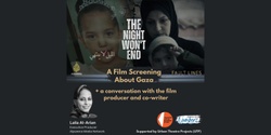 Banner image for Film Screening and Fund Raiser: The Night Won't End