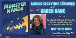 Banner image for An Author Storytime Takeover with Karen Kane