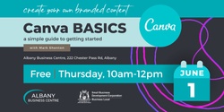 Banner image for Canva Basics with Mark Shenton