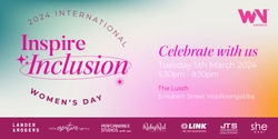 Banner image for Inspire Inclusion - IWD