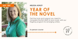 Banner image for Year Of The Novel 2024 with Melissa Ashley