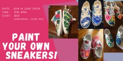 Banner image for Paint your own sneakers fundraiser!