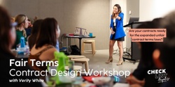 Banner image for Contract Design Workshop - Fair Terms Special (Melbourne)