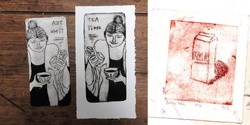 Banner image for Printmaking for Beginners: Milk Carton Printing with Emilie