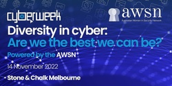 Banner image for Diversity in Cybersecurity. Are we the best we can be?