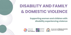 Banner image for For Disability workers: Disability and Family & Domestic Violence