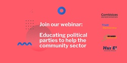Banner image for Educating political parties to help the community sector