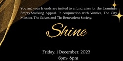 Banner image for SHINE DONATION LINK  - Buy a virtual ticket as a donation to the Empty Stocking Appeal