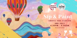 Banner image for Above the Clouds - Sip & Paint @ The Guildford Hotel