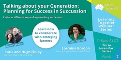 Banner image for Talking about your Generation: Planning for Success in Succussion