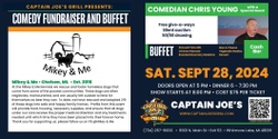 Banner image for MIKEY & ME COMEDY & DINNER FUNDRAISER