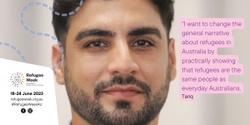 Banner image for Refugee Week Keynote Speaker: Tariq's Story of Finding Freedom