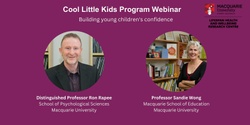 Banner image for Lifespan Health and Wellbeing Research Centre Webinar | Cool Little Kids Program: Building Young Children's Confidence