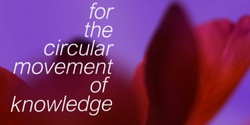 Banner image for for the circular movement of knowledge - Jagath Dheerasekara in conversation with Neha Kale
