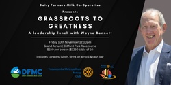 Banner image for Grassroots to Greatness - A leadership lunch with Wayne Bennett