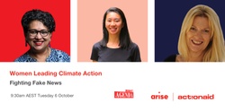 Banner image for Women leading climate action: Fighting fake news
