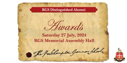 Banner image for 2024 RGS Distinguished Alumni Awards
