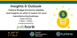 Banner image for FAN & MEF - Insights and Outlook presented by Judo Bank
