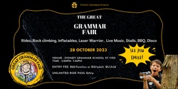 Banner image for 2023 Great Grammar Fair