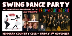 Banner image for Swing Dance Party with the Rainbow Coast Big Band