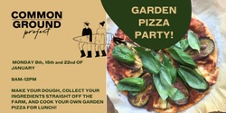 Banner image for Kids Garden Pizza Party!