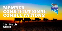 Banner image for Livestock SA Member Consultation on the Constitution - Quorn