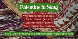 Banner image for Palestine in Song 