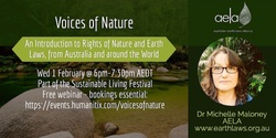 Banner image for Voices of Nature - 1 February