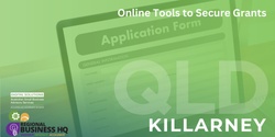 Banner image for Online Tools to Secure Grants - Killarney