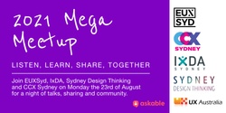 Banner image for UX Australia - 2021 Mega Meetup 
