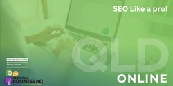 Banner image for SEO like a pro!