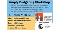 Banner image for Simply Budgeting Workshop