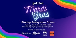 Banner image for Mardi Gras Startup Ecosystem Drinks