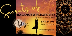 Banner image for Secrets of Balance & Flexibility Scone