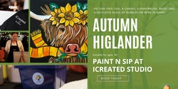 Banner image for Paint n Sip Class - Autumn Highlander