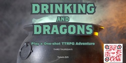 Banner image for Drinking & Dragons at The Cauldron