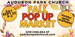 Banner image for Fall Pop Up Market Vendor Sign Up