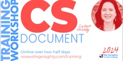 Banner image for Writing a content strategy document - June 2024 - online