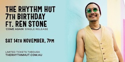 Banner image for The Rhythm Hut Birthday Party + Ren Stone single release