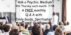Banner image for Ask A Psychic Medium Workshop