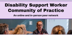 Banner image for Disability Support Worker Community of Practice