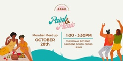 Banner image for ASAC October Meet Up - Paint & Picnic