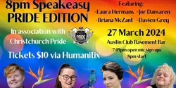 Banner image for 8pm Speakeasy - PRIDE EDITION