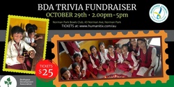 Banner image for BDA Trivia Fundraiser