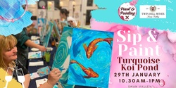 Banner image for Koi Pond - Social Art @ Twin Hill Wines 