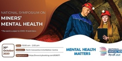 Banner image for National Symposium on Miners' Mental Health