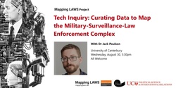 Banner image for Tech Inquiry: Curating Data to Map the Military-Surveillance-Law Enforcement Complex