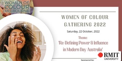 Banner image for Women of Colour Gathering 2022